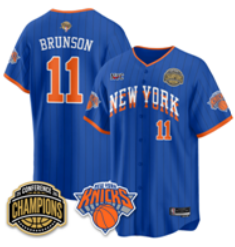 Men New York Knicks #11 Brunson blue 2026 Nike NBA jersey 0715006